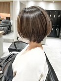 大人可愛いショート［新百合ヶ丘/ショート/白髪ぼかし］
