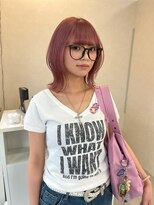ミル(mir)&nbsp;layer bob × pink
