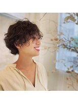 パルファン ヘアアンドスパ(PARFUM HAIR&SPA)&nbsp;くりくりパーマのショートウルフ