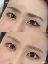 ディティカ サウ(Dityca sow)&nbsp;立ち上げパーマ×平行眉