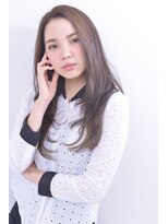 バズ ヘアーメイク(buzz Hair make)&nbsp;[buzz- Hair make] 内巻きナチュラルストレートロング　縮毛矯正