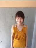 大人カワイイ アレンジヘア