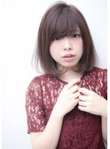 流し前髪で目力アップ☆小顔ショート☆
