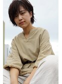 【ISSIKI】ウェットショート×シナモンアッシュ