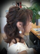 フフラウ(FUFULAU 2)&nbsp;ハーフアップ