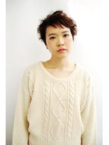 オーガニック アトリエ 大宮(organic+atelier)&nbsp;ショートヘア×パーア×オーガニックカラー×大宮×与野