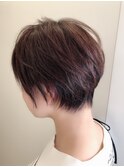 耳掛けふんわりショート