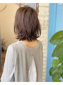 ボブ×外ハネ