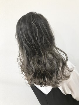 ヘア ライフ セリス(hair life Celis) バレイヤージュ×アッシュグレージュ
