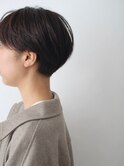 ナチュラルショート/ミルクブラウン/ダークパープル[自由が丘]