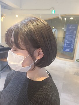 アンド(&.) 20代～30代の大人可愛い丸みボブ♪
