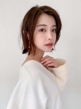 オーブ ヘアー ミア 大村店(AUBE HAIR mia) 20代・30代_外はねボブ
