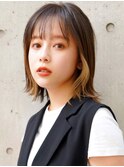 【La fith】インナーカラー×くびれミディ