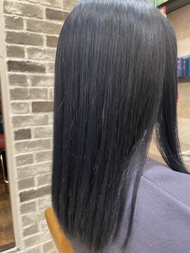 シェイプスヘアデザイン 上三川店(Shape's hair design) ブルーブラック