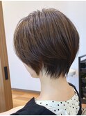 ひし形シルエットの前下がりショートボブ♪【Rotohair】