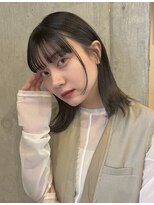 イミ(imi)&nbsp;似合わせカット/顔周りカット/透明感カラー/髪質改善[登戸]