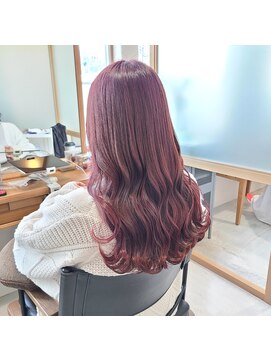 ケースタイルシェノン(K-STYLE CHAINON) ブリーチ無しサングリアロゼ