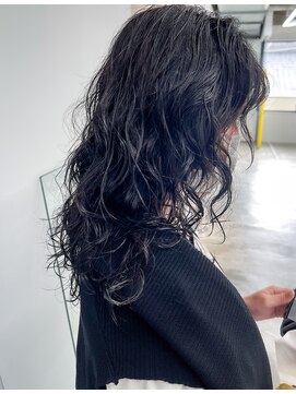 ノード(NODO) 黒髪のスパイラルウェーブ♪