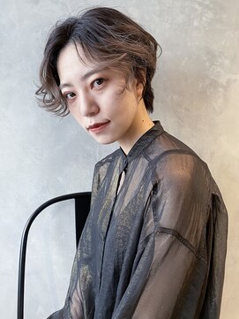 アイティーバイアルバム 藤沢店(IT by ALBUM) らふパーマショート_ショコラアッシュヘルシースタイル_69101