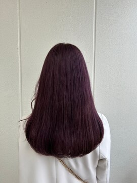 ガリカ シーム(Gallica/SEAM) 【桑原雪音】ナチュラルピンクブラウン/艶感暗髪カラー/暖色系