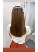 【ヘアケア専門店の美髪ストレート】