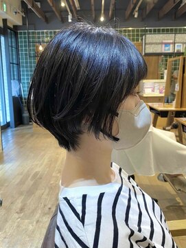 ヴァンクシー バイ ルナ(VANKCY by Luna) 黒髪/グレーベージュ/レイヤーロング/前髪パーマ/向ケ丘遊園