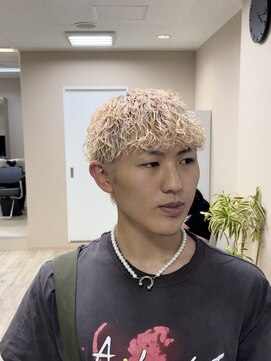 タイドヘアー(tide hair) ブリーチパーマ