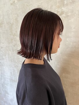 メロウ(mellow) ボブ×ピンクカラー