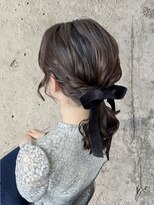 ヘアーデザイン グランツ 平成店(hair design Granz)&nbsp;ローポニーテール