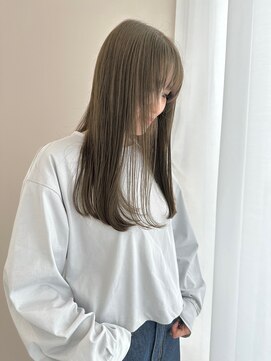 イノセントヘア(innocent.hair) ニュアンスカラーミルクティーベージュ