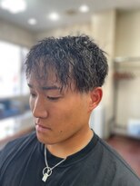 理容 鮎川&nbsp;ツイスパで存在感とルーズ感を！