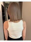 タッセルボブミルクティーベージュ