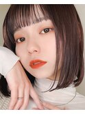 【Arno】20代、30代切りっぱなしストレートボブ♪