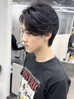 リベル(LIBER)&nbsp;ニュアンスパーマ/センターパート/メンズ/八王子/メンズカット