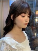 韓国風カットカラー