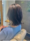 白髪ぼかしハイライト、明るい白髪染め　30代、40代、50代