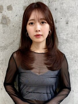 ルームバイシー 新宿(Loom. by Sea) 似合わせカット×メルティーカラー[似合わせカット/レイヤー]