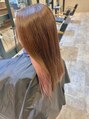 アグ ヘアー リブレ 都城店(Agu hair libre)&nbsp;インナーブリーチ3回ペールピンク