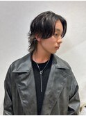 ネオウルフパーマ×デザインカラー