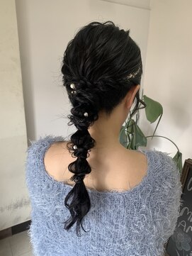 アマネク(AMANEQ by THISCOVER.) ふわふわ編み下ろし