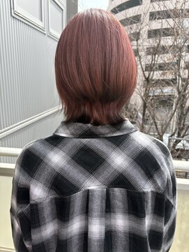 ツイギー 宮西店(TWiGGY) エンドカラー×ショートウルフ