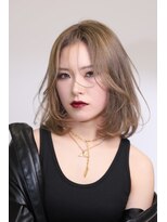 キング 枚方店(K!ng)&nbsp;縮毛矯正髪質改善ハイライトレイヤーカット枚方美容室エクステ