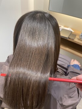 ルナス 福岡天神(LUNAS) サラツヤボブ美髪ストレート