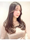 レイヤーカットミディアムレイヤー顔周りレイヤーロングレイヤー