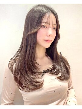 アビー(ABBEY3) レイヤーカットミディアムレイヤー顔周りレイヤーハッシュカット