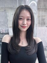 フィヴェント(Fivent)&nbsp;美髪韓国レイヤーイメチェン似合わせチェリーブラウンミニウルフ