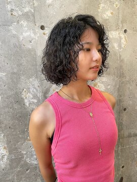 ソース(source) ///source///ラフスパイラルパーマ