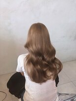 ソアバイリコヘアー(soar by LiCO Hair)&nbsp;ヘーゼルベージュ/ブリーチ／イメチェン/レイヤーカット／北谷