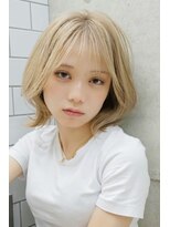 アルマヘア(Alma hair)&nbsp;シフォンベージュくびれレイヤー