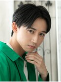 アップバング刈り上げないビジネスフェザーマッシュa仙台愛子